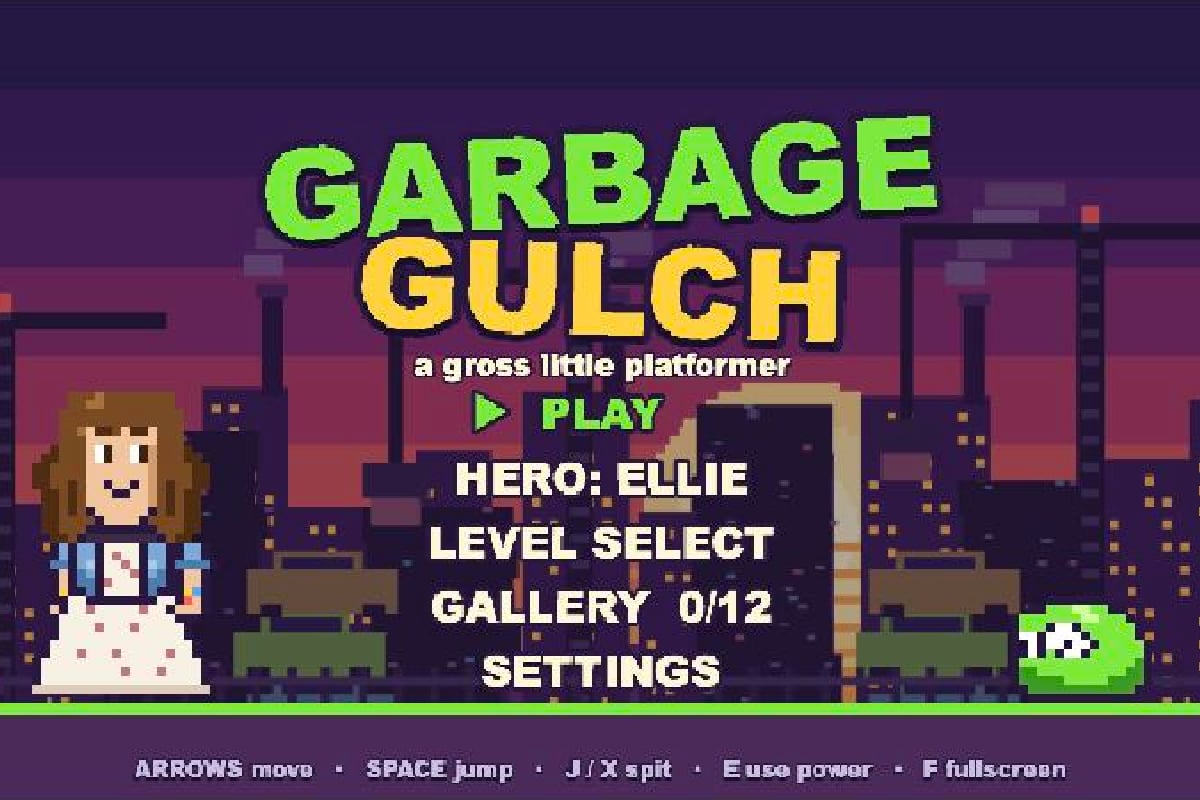 Garbage Gulch title screen